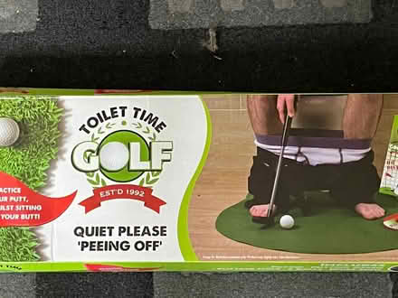 Photo of free Golf game (to play in toilet!) (Woodley RG5) #1