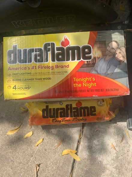 Photo of free 7 DuraFlame logs (Saratoga) #1