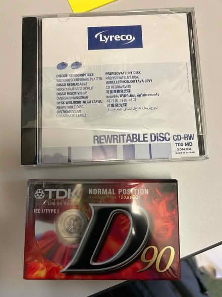 Photo of free Tape and CD (CR7) #1