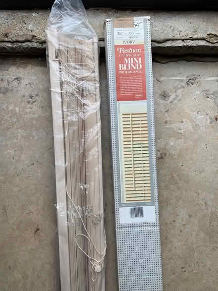 Photo of free 2,- 1” vinyl slat Mini Blinds (East side - Bellevue) #1