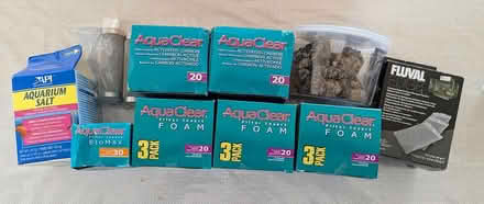 Photo of free Aquarium Water cleaning accessories (Cupertino Public Library) #1