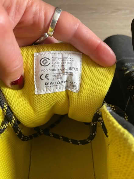 Photo of free Diadora work boots (Ballsbridge) #4