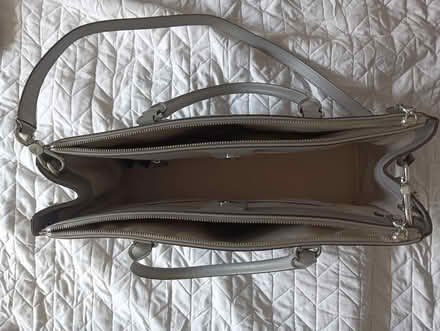 Photo of free Grey Ralph Lauren leather bag (W5) #3