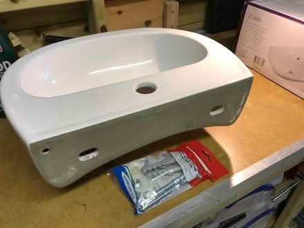 Photo of free Bathroom sink (Alconbury) #3