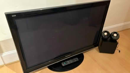 Photo of free 42” Panasonic TV and Speakers (SW152PA) #1