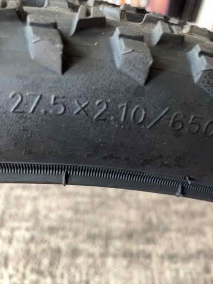 Photo of free 2 x new mountain bike tyres 27.5 x 2.10 / 650x 54b size) (Wooburn Green HP10) #1