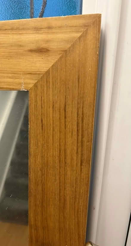 Photo of free Full length wood mirror (Eccles, M30) #3