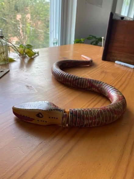 Photo of free Wooden snake (Poughkeepsie) #1