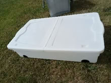 Photo of free Under bed storage box with wheels (Dublin south side) #1
