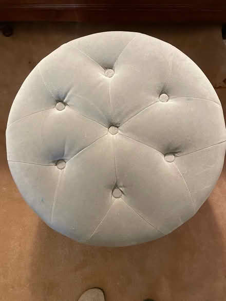 Photo of free Grey Storage Ottoman (Danbury Forest) #2