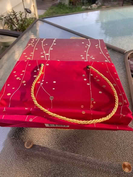 Photo of free Red gift box with satin bag (Severna Park/Manhattan Beach) #3