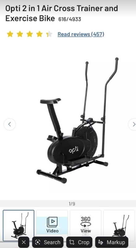 Photo of free Opti 2 in 1 Cross Trainer (M32 Stretford) #1