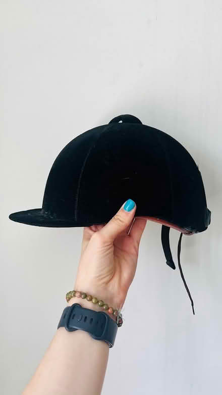 Photo of free Child’s horse riding helmet (West Ham Park) #4