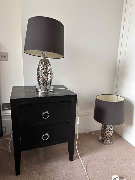 Photo of free 1 sofa & 2 bed side table& 2 lamps (Knightsbridge) #4