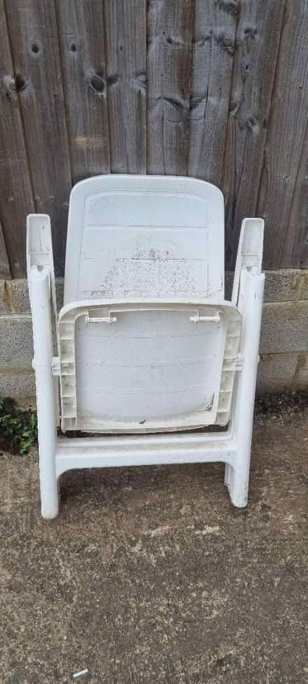 Photo of free Garden chairs x2 (Dallington, Northampton) #2