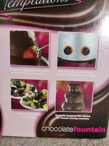 Photo of free Electric Chocolate Fountain (Peachcroft OX14) #2