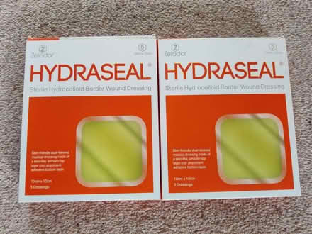 Photo of free 7x Hydraseal 10cmx10cm wound dressings (Peachcroft OX14) #1