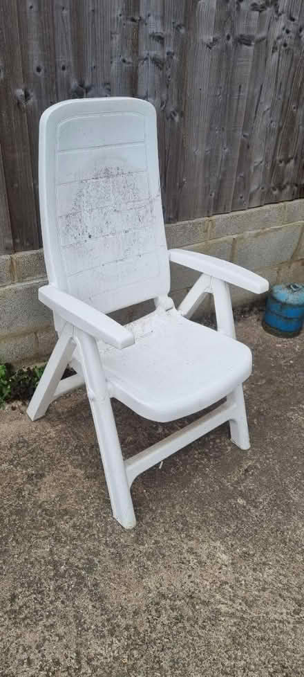 Photo of free Garden chairs x2 (Dallington, Northampton) #1