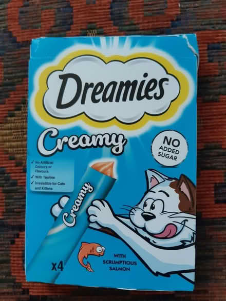 Photo of free Dreamies cat treat salmon (CR7 Thornton Heath) #2