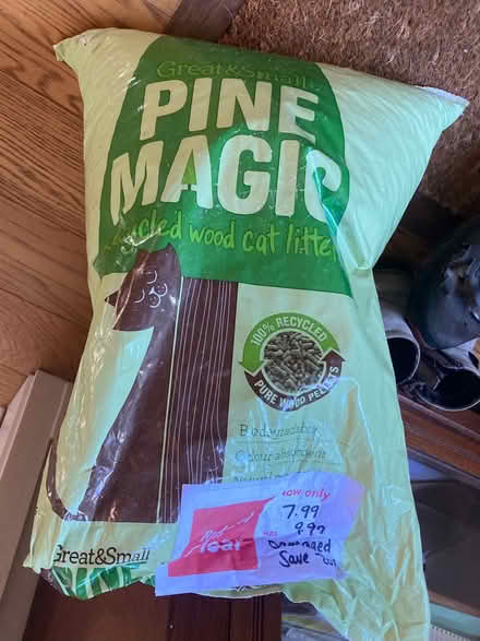 Photo of free Opened (3/4 full) cat litter (Bear Flat) #1
