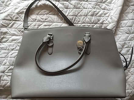 Photo of free Grey Ralph Lauren leather bag (W5) #1