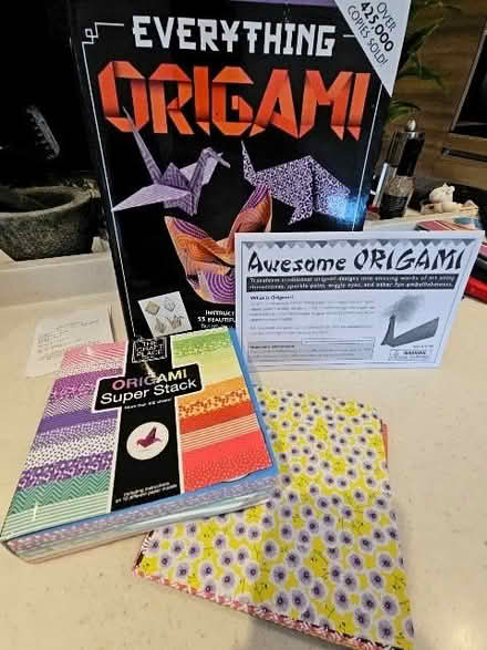 Photo of free Origami books and paper (Brimscombe GL5) #1