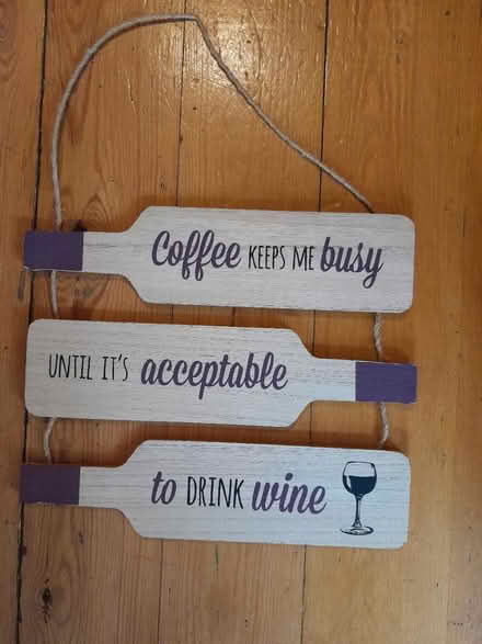 Photo of free Wooden hanging ornament (Darlington) #1