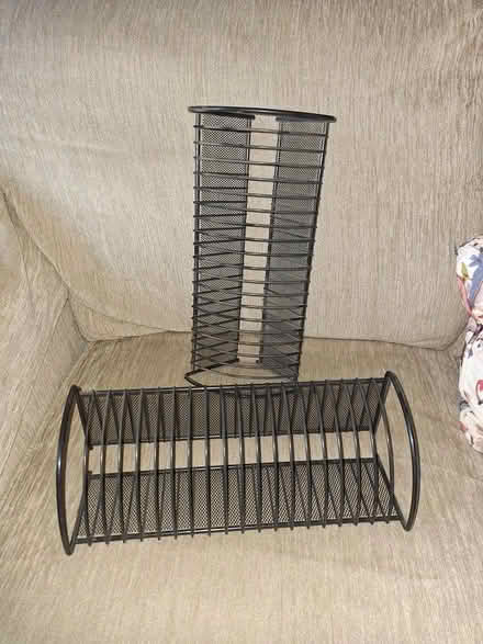 Photo of free Metal CD Racks (Near Bolingbrook High School) #1