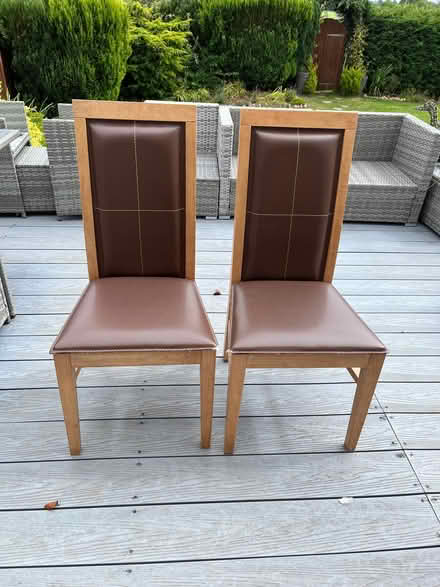 Photo of free 6 dining chairs (Stow-on-the-Wold GL54) #1