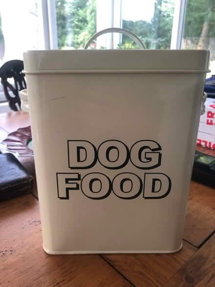 Photo of free Dog food tin (Ware SG12) #1