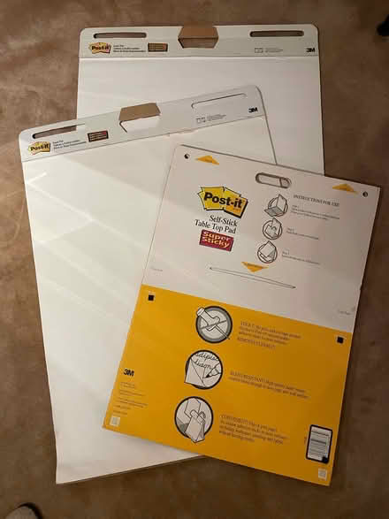 Photo of free Post It Flip Charts x 3 (Danbury Forest) #1