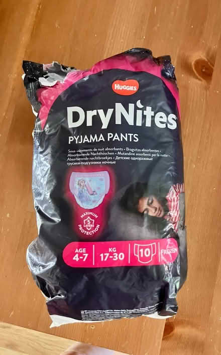 Photo of free DryNites Pyjama Pants age 4-7 (Bishop’s Stortford) #1