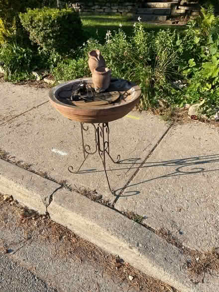 Photo of free Solar powered birdbath (Port Credit) #1