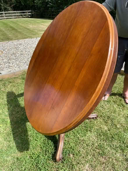 Photo of free Antique tip up table needs tlc (IG10 high beech) #3