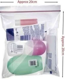 Photo of free around 100 plastic transparent bags (Hoddesdon EN11) #1