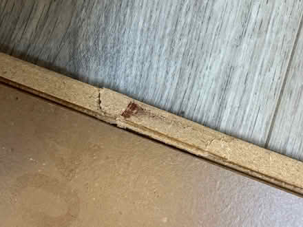 Photo of free Wood effect/brown laminate leftovers (Chigwell IG7) #2