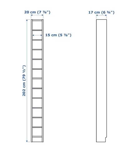 Photo of free Tall, slim storage unit. Like IKEA Gnedby (Ducklington OX29) #2