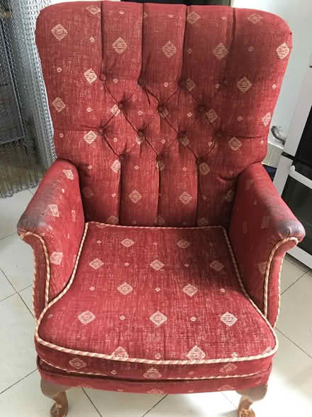 Photo of free Red Armchair (Morland CA10) #1