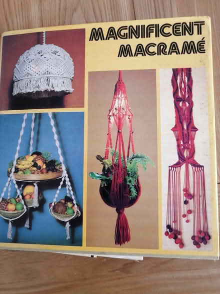 Photo of free Macrame book and beads (Leybourne, w/m ,ME19) #3