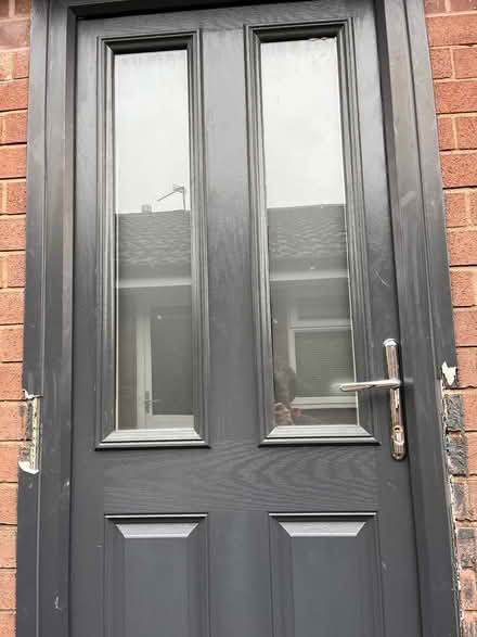 Photo of free Grey compost door (Bolton) #3
