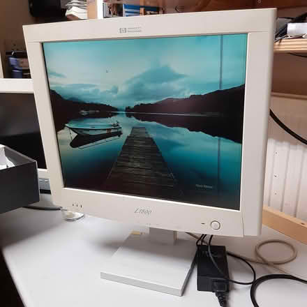 Photo of free 18” HP Monitor for 2 PCs. Audio Hub (Edmonton N9) #1