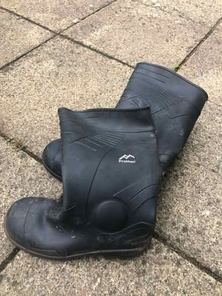 Photo of free Steel toe cap wellies size 6 (Broadclyst) #1