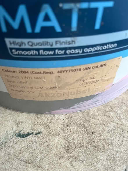 Photo of free Magnolia paint (Dulwich) #2