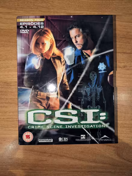Photo of free CSI Season 4 DVD (first half of season) (Old Town SG1) #1