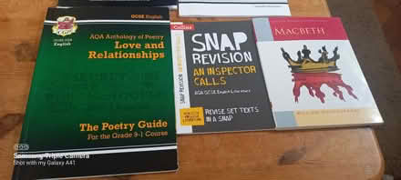 Photo of free Gcse English books (Bexhill) #2