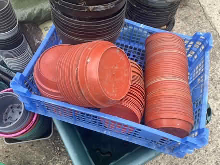 Photo of free Assorted Plastic Plant Pots/Saucers (Greetland) #4