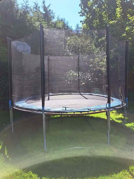 Photo of free 12ft trampoline (Leckhampton GL53) #2
