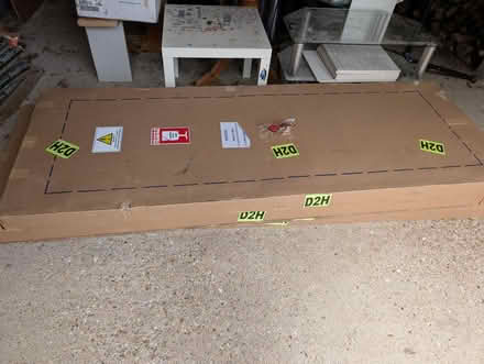 Photo of free 10ft bifold oak doors - NEW (Toft, CB23) #1