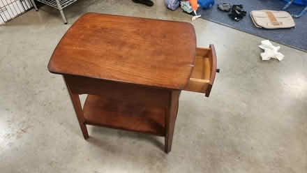 Photo of free Side table with draw (Dunstable) #1