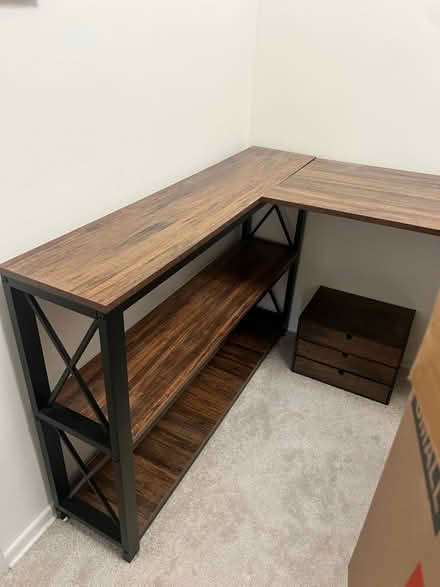Photo of free L shaped desk (Sherman Oaks Ca) #2